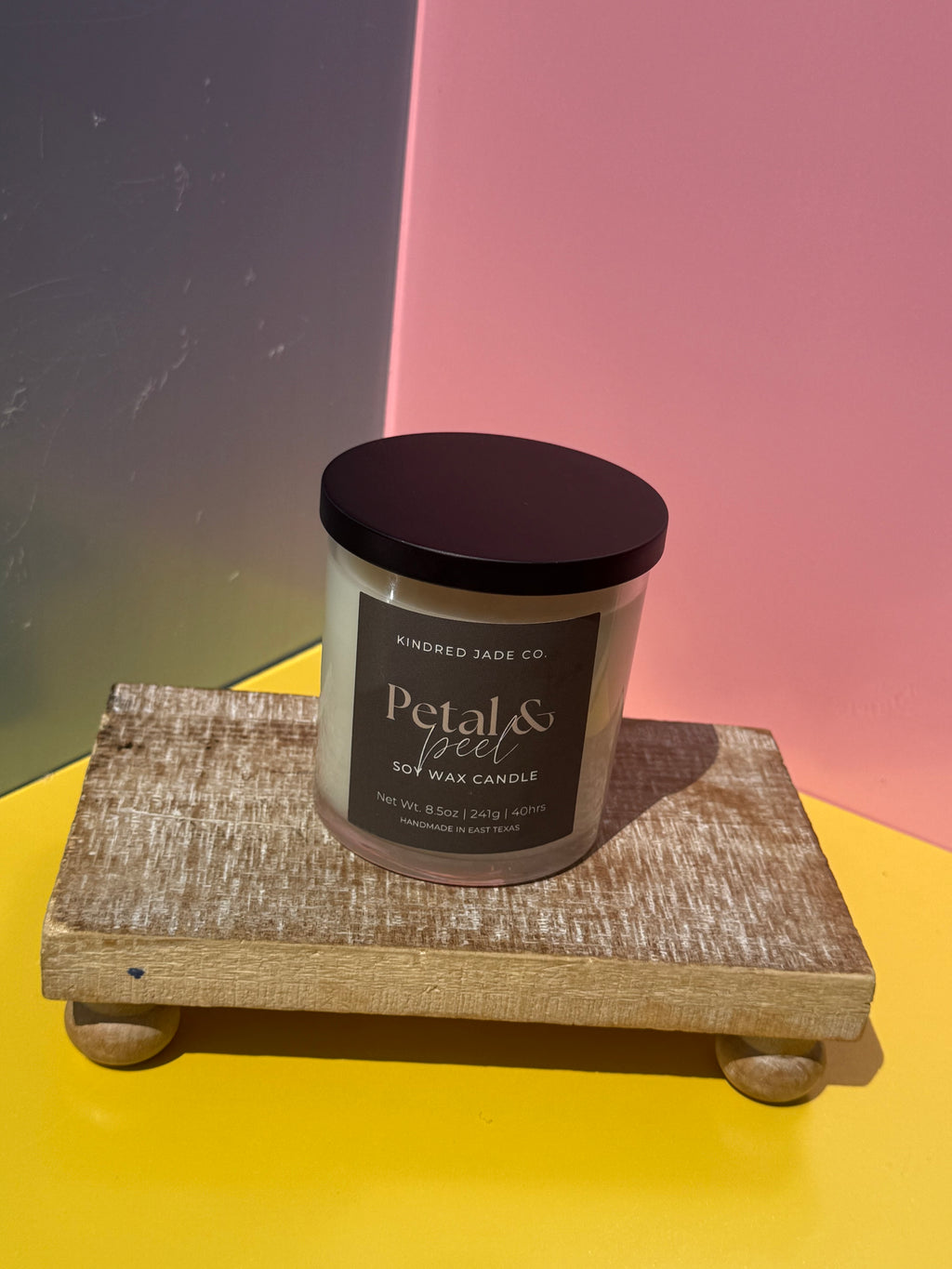 Kindred Jade Co. Petal & Peel Soy Wax Candle 8.5oz